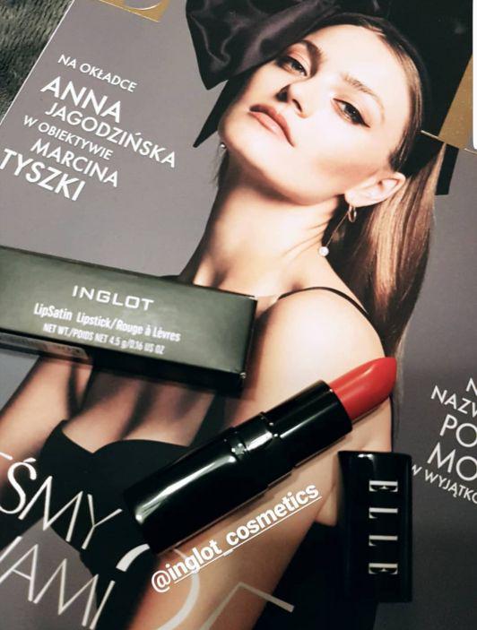 Inglot, LipSatin 303 czerwień