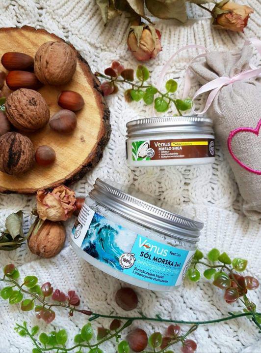 Venus, sól do stop, masło shea