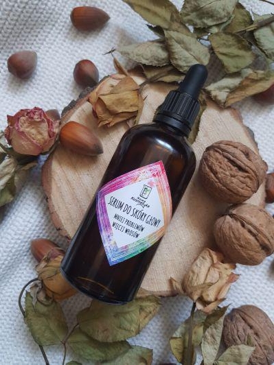 Nowa Kosmetyka Serum do skóry głowy, Mniej problemów, więcej włosów