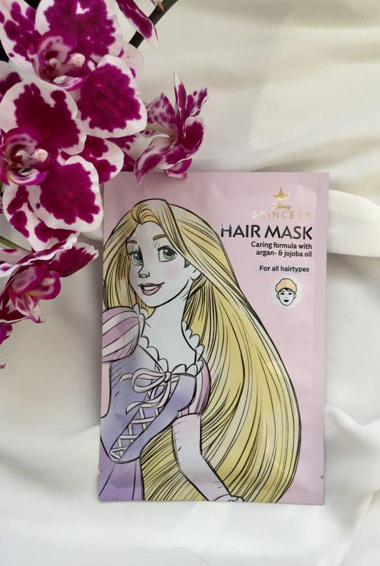 Disney Princess Maska do włosów w czepku, olejek arganowy i olejek jojoba