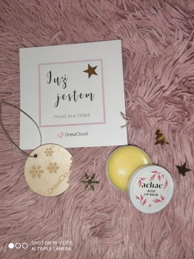 Achae Rose Lip Balsam, różany balsam do ust 