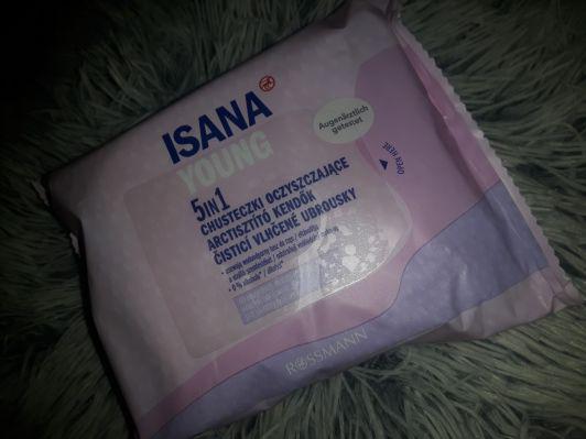 Isana Young, Chusteczki oczyszczające