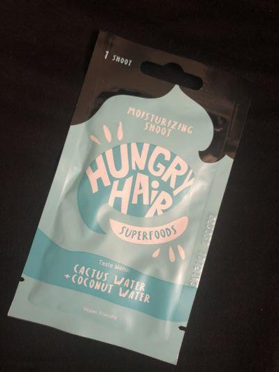 Hungry Hair Superfoods, Maska do włosów, Woda kaktusowa i woda kokosowa
