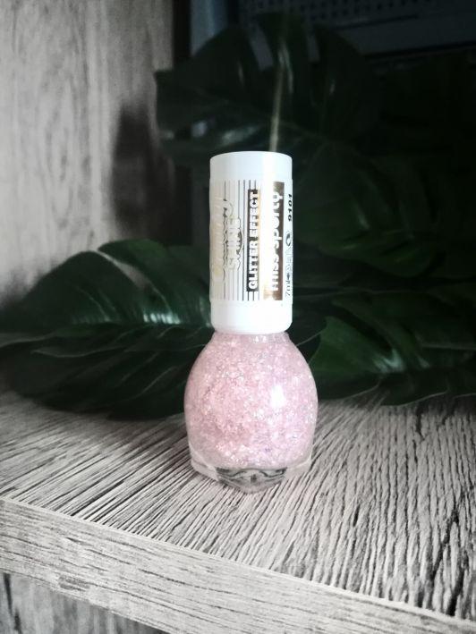 Miss Sporty Lakier do paznokci, Candy Shine, Glitter Effect, nr 002