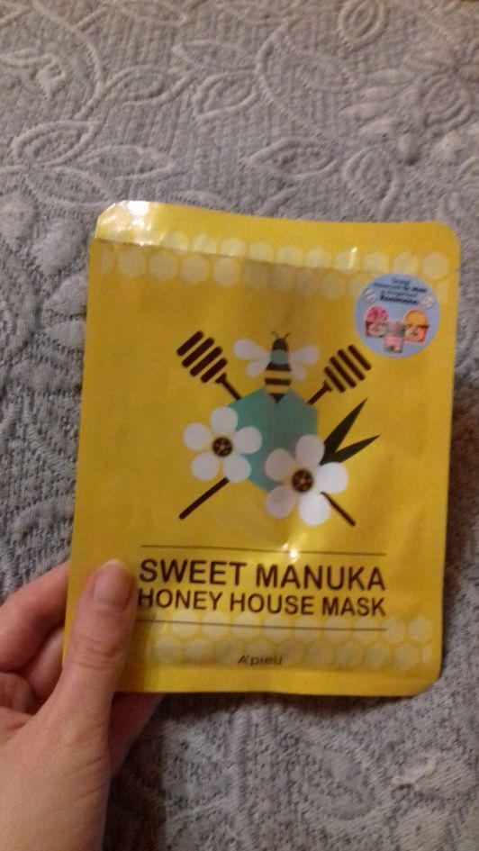 A'pieu Maska do twarzy w płacie, Sweet Manuka Honey House Mask