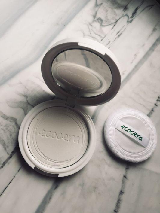 Ecocera Puder do twarzy,bambusowy prasowany
