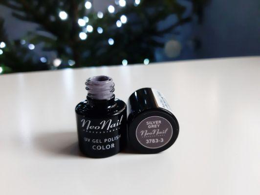 Neonail Lakier hybrydowy, 3783-3 Silver Grey