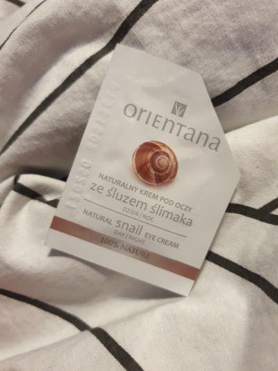 Orientana Naturalny krem pod oczy, Śluz ślimaka, Dzień/Noc