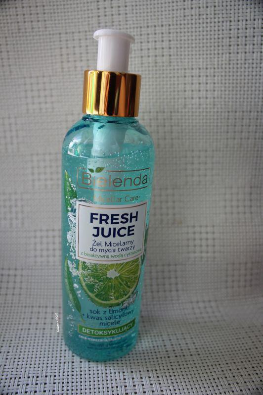 Bielenda Fresh Juice, Żel micelarny do twarzy, Detoksykujący, Sok z limonki i kwas salicylowy