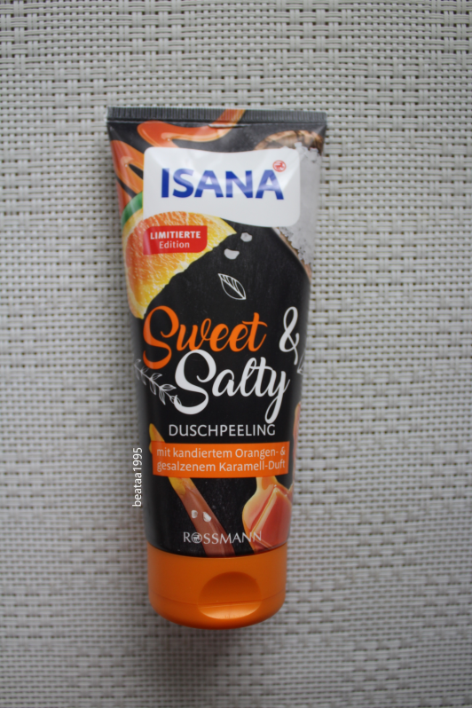 Isana Peeling pod prysznic, Sweet & Salty 