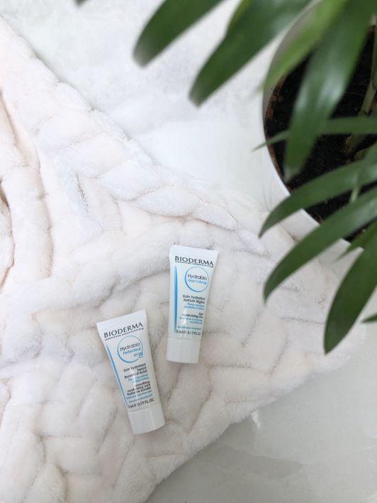 Próbki kremu nawilżającego i wyglądająco-rozświetlającego, Bioderma 