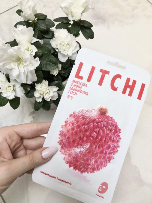 Maska do twarzy w płacie, Litchi z wodą lodowcową, Mishe 