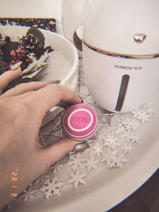 EOS Balsam do ust, Lip Balm, Cherry & Bright