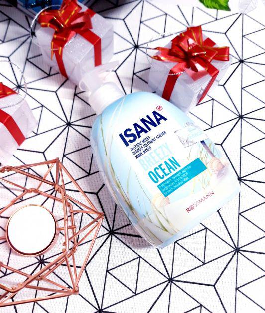 Isana Mydło do rąk w płynie, Breezy Ocean