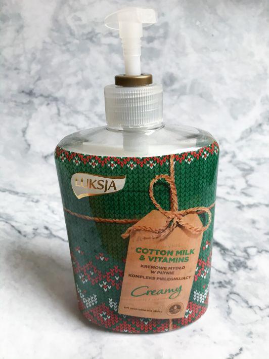 Luksja Mydło w płynie, Cotton Milk & Vitamins