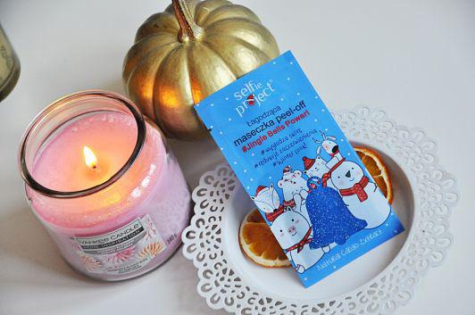 Selfie Project Maseczka do twarzy, Peel-off, Łagodząca, #Jingle Beells Power