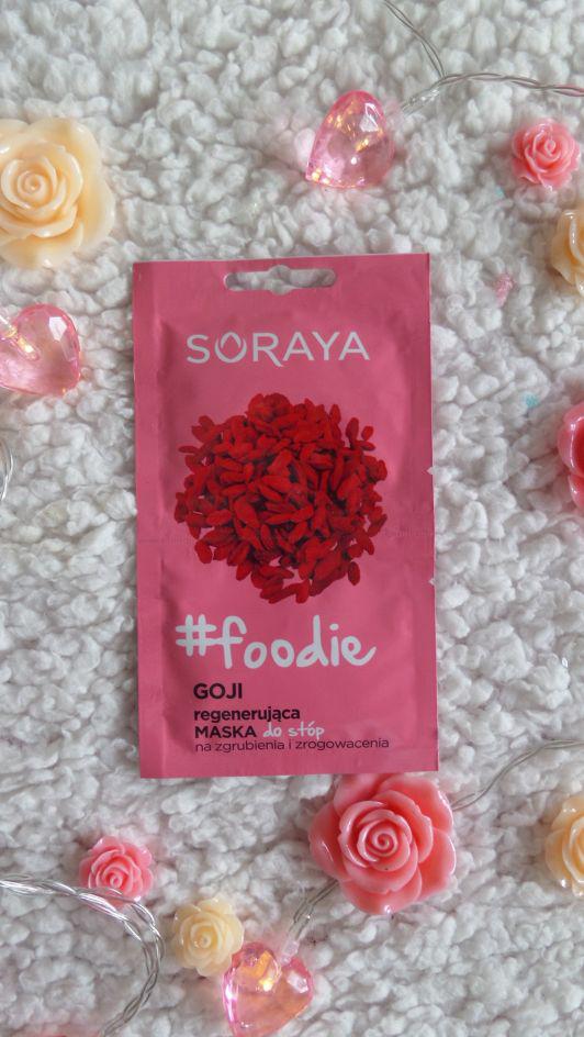 Soraya #foodie, Maska do stóp, Regenerująca, Goji