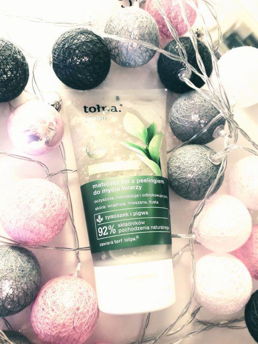 Tołpa Green, Matowienie  matujący żel-peeling do mycia twarzy
