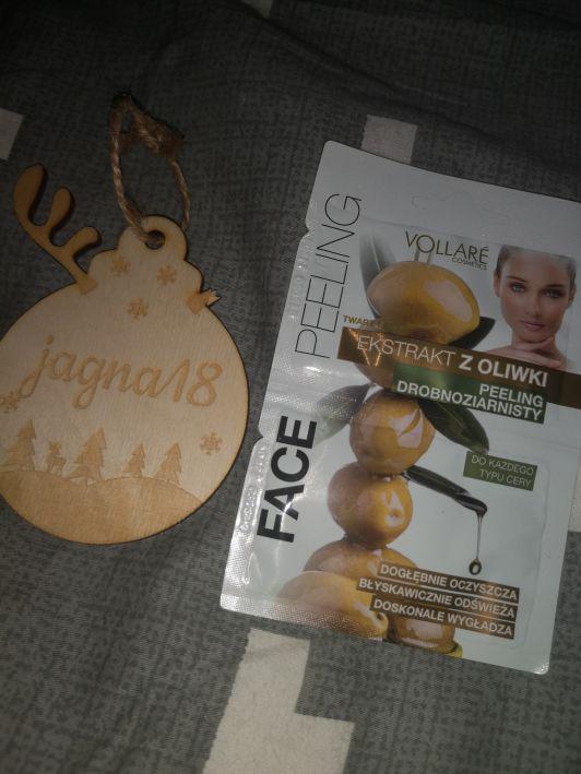 Vollare Cosmetics Face Peeling, peeling drobnoziarnisty, ekstrakt z oliwki