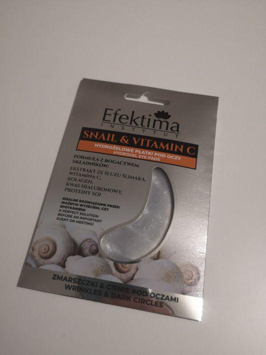 Efektima Hialu-Rose, Hydrożelowe płatki pod oczy, Zmarszczki  & 