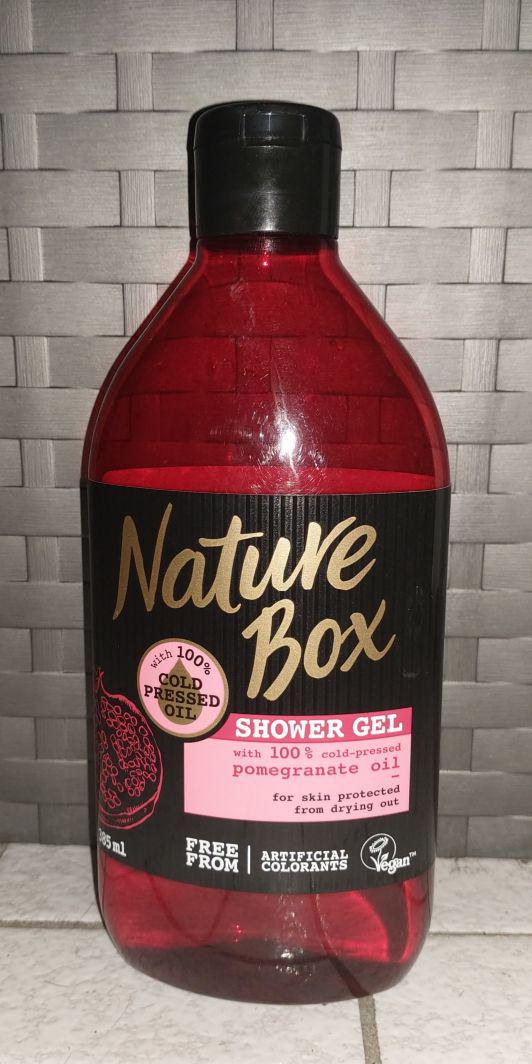 Nature Box Żel pod prysznic, Granat
