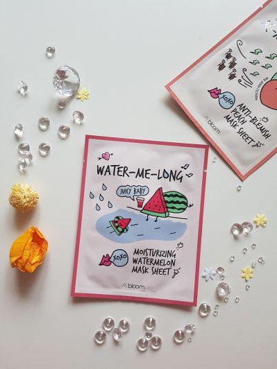 Dr. Althea Maska do twarzy w płacie, Water Me Long, Arbuzowa