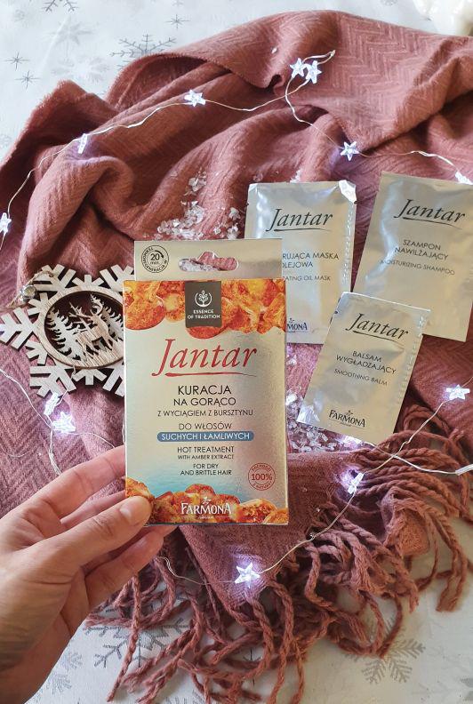 Jantar Kuracja na gorąco z wyciągiem z bursztynu