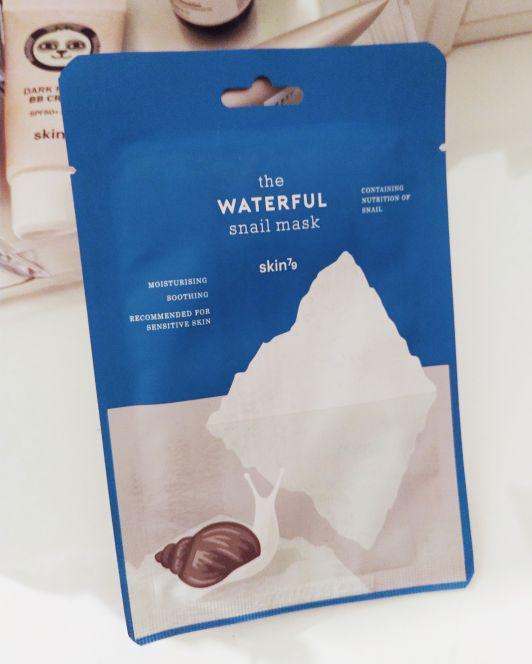 SKIN 79 Maska do twarzy w płacie, The Waterful Snail Mask