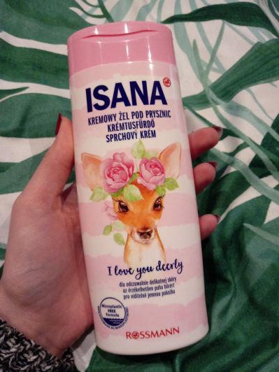 Isana Żel pod prysznic, I love you deerly