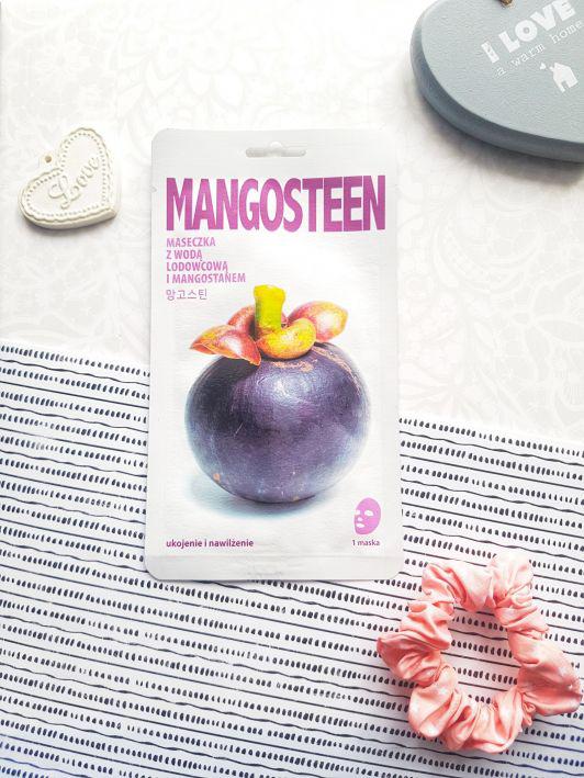 Mangosteen Maska do twarzy w płacie, Iceland Glacial Water