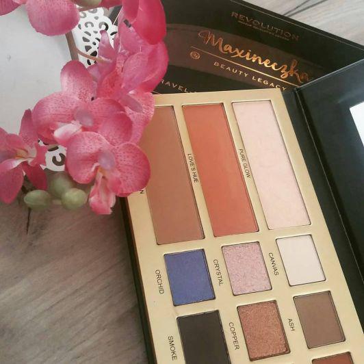 Makeup Revolution Paleta cieni, Maxineczka Beauty Legacy