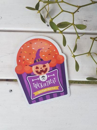 Dr. Mola Maska do twarzy w płacie, Trick or Treat, Spicy Pumpkin