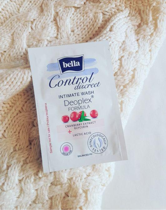 Bella Control Discreet, Płyn do higieny intymnej, Nawilżający, Z ekstraktem z żurawiny