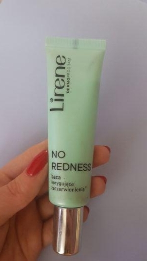 Lirene No redness, Baza do twarzy korygująca zaczerwienia 