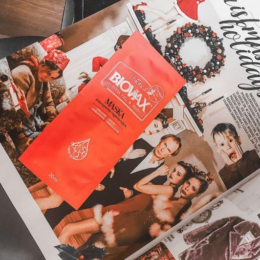 L'biotica Biovax, Maska do włosów, Intensywnie regenerująca, Opuncja i Mango