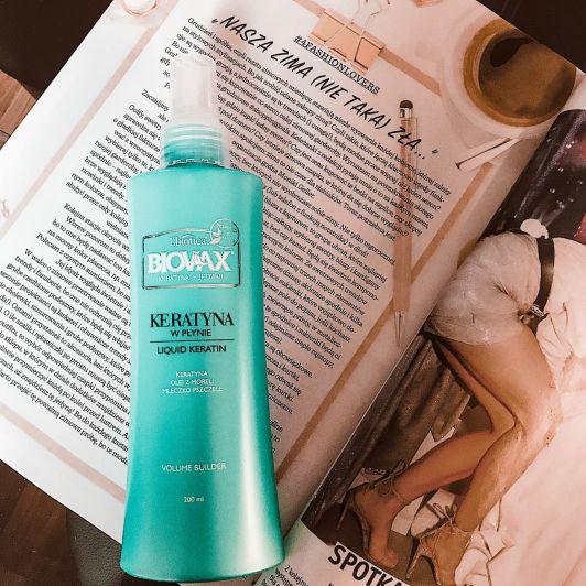 L'biotica Biovax, Keratyna w płynie