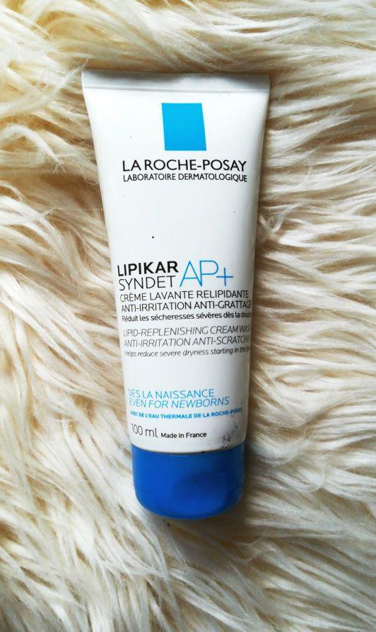 La Roche Posay Lipikar, Syndet AP+, Krem myjący, Uzupełniający poziom lipidów