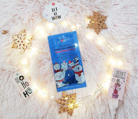 Selfie Project Maseczka do twarzy, Peel-off, Łagodząca, #Jingle Beells Power