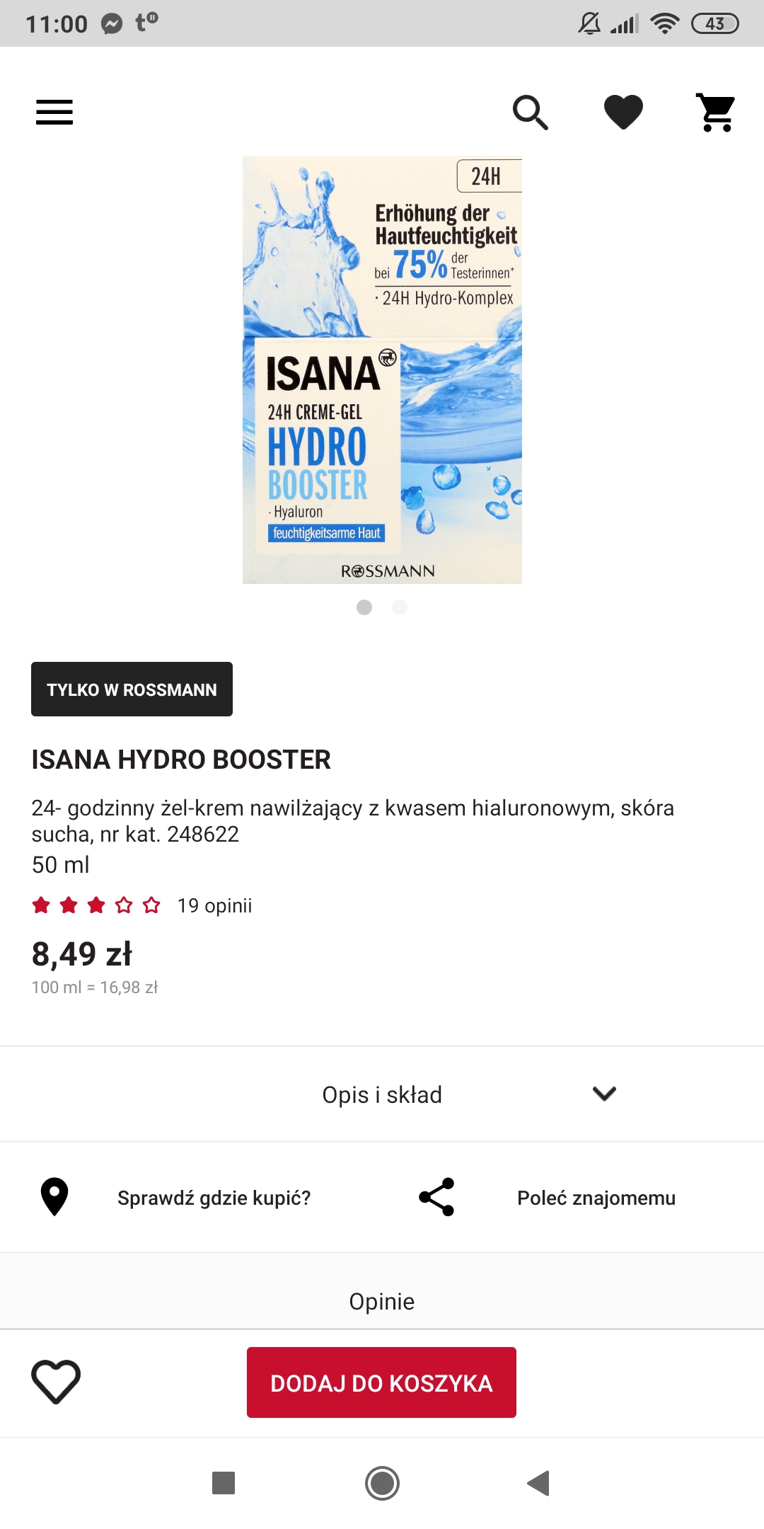 Krem pilnie potrzebny !!!