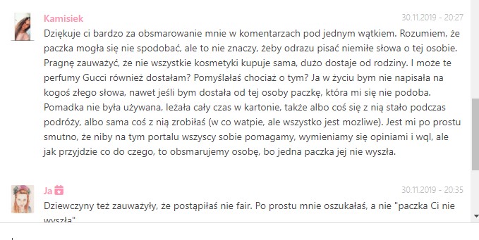 Prywatne wymiany, pokaż co masz 