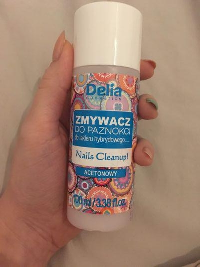 Delia Zmywacz do lakieru hybrydowego