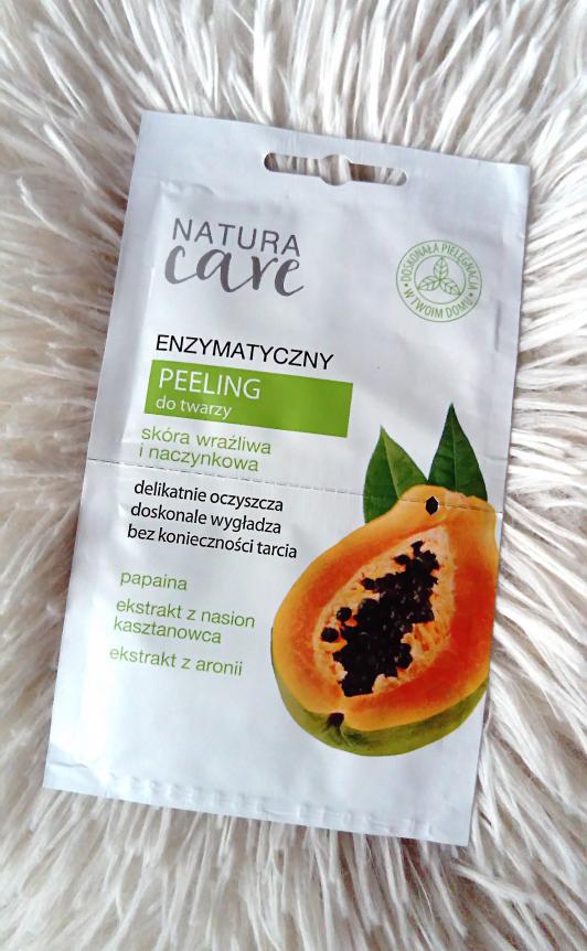Natura Care Enzymatyczny peeling do twarzy, skóra wrażliwa i naczynkowa