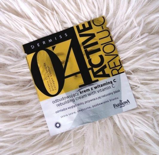 Dermiss 0'4 Active Revolu-C, Odbudowujący krem z witaminą C, Na dzień