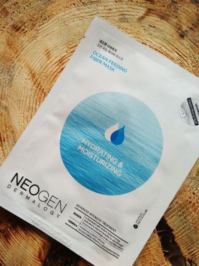 Neogen Dermalogy Maska do twarzy w płacie, Ocean Feeding, Hydrating & Moisturizing