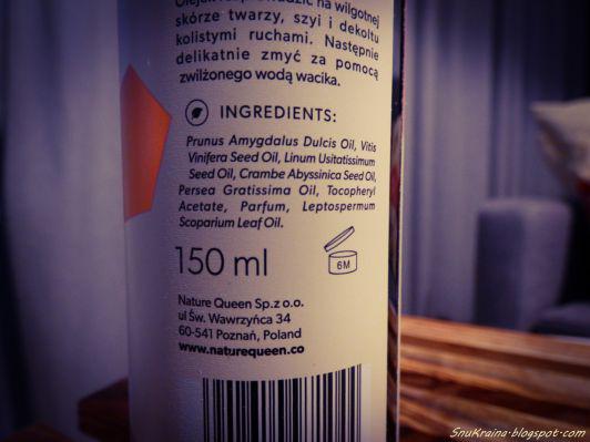 Olejek do demakijażu, Nature Queen 