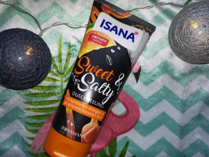 Isana Peeling pod prysznic, Sweet & Salty 