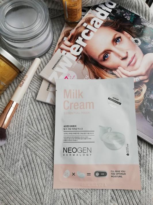 Neogen Dermalogy Maska do twarzy w płacie, Milk Cream