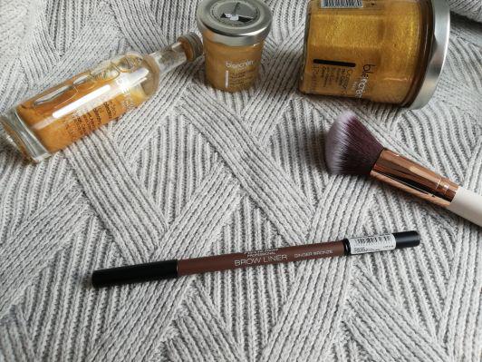Pierre René Brow Liner, Kredka do brwi ze szczoteczką, nr 02 Ginger Bronze