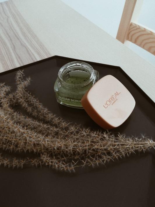 L'Oréal Sugar Scrubs, Peeling do twarzy, Oczyszczający