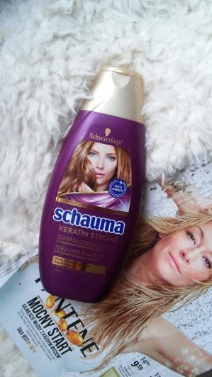 Schwarzkopf Schauma, Szampon do włosów, Keratin Strong, Odbudowujący